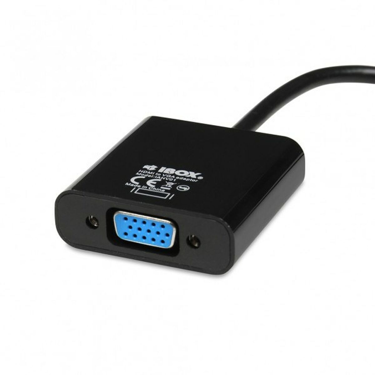 HDMI–VGA Adapter Ibox IAHV01 Fekete